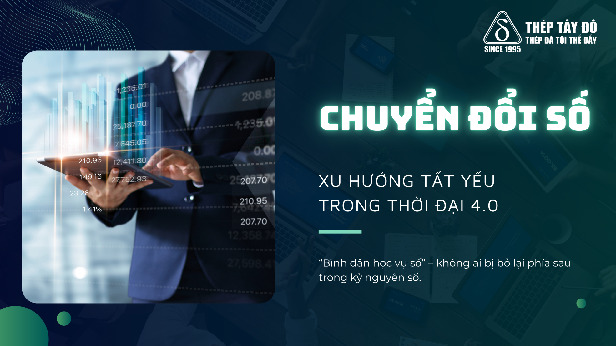 Người lao động Thép Tây Đô cần làm gì để hưởng ứng lời kêu gọi “bình dân học vụ số”?